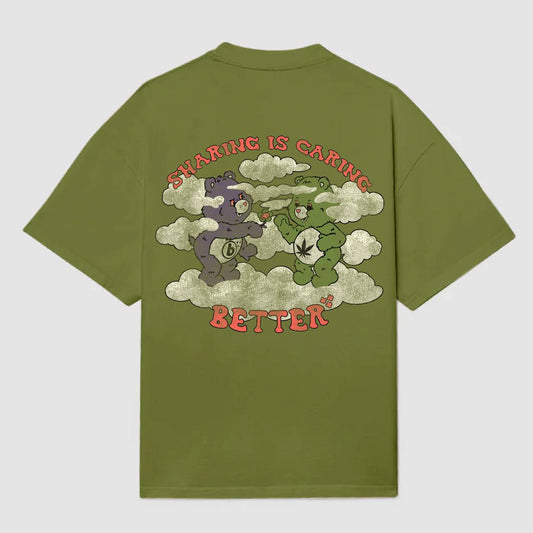 better+ "share bear" tee